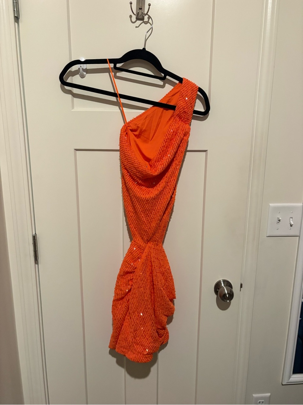 Outcast ROW MINI DRESS ORANGE Small NWT - Picture 4 of 6